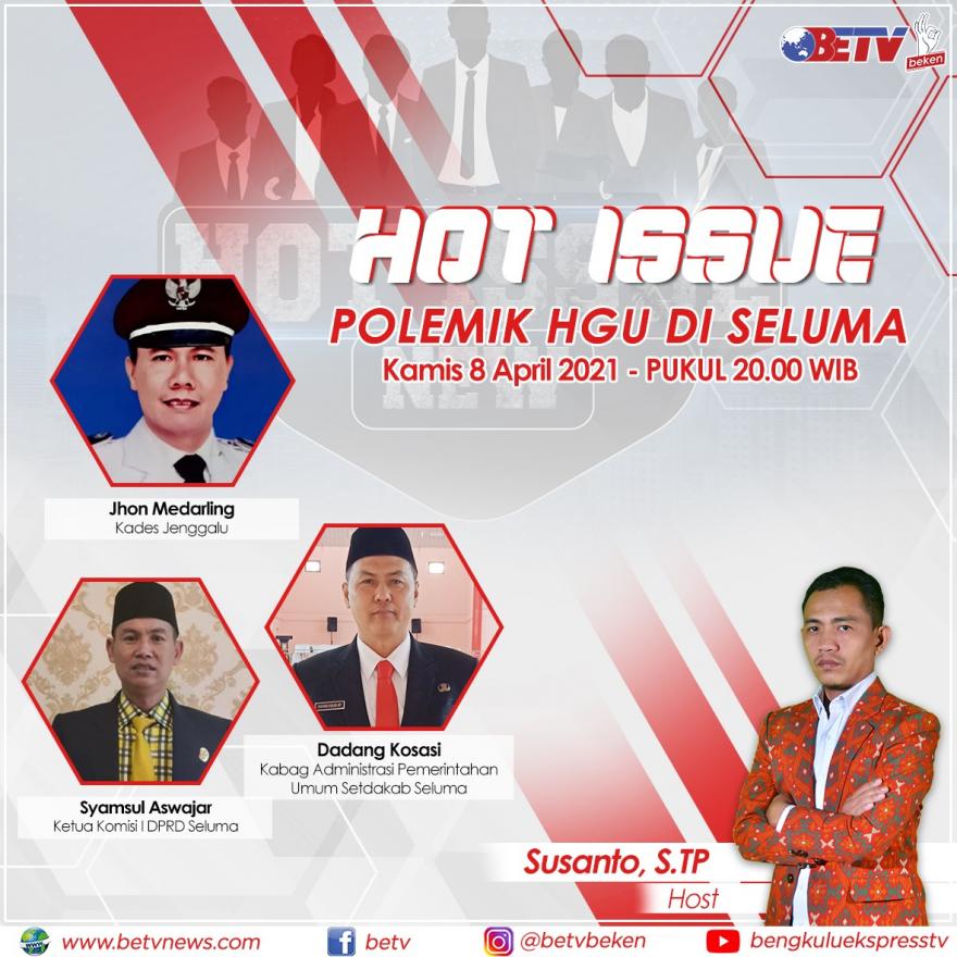 Hot issue polemik HGU syahabudin dan Jenggalu Permai